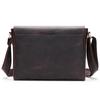 Men's Bag Men's Leather Crossbody Bag Large Capacity Shoulder Bag Men's Vintage Head Layer Cowhide Bag