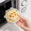 Kitchen Household Food Grade Fresh-keeping Box Vegetable and Fruit Storage Container Microwave Heating Grain Dispenser
