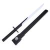 Cosplay Sword Prop Plastic Rechargeable Light Up Sword with Colorful LED Light Sound Mist Effects 83cm