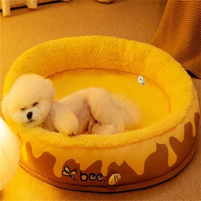 Hunde- und Katzenstreu für alle vier Jahreszeiten, kann zerlegt und gewaschen werden, warmes Hundebett, kleine und mittelgroße Hunde, Hunde- und Katzenstreu, Haustier