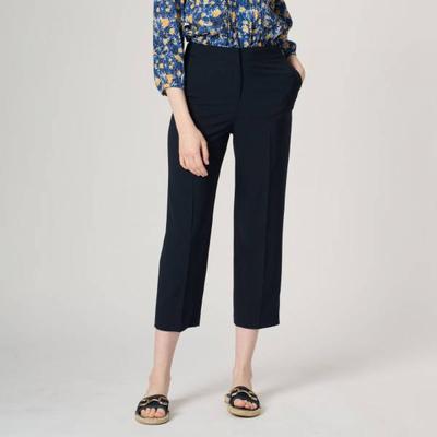 Back Banding Solid Pants B4m3p370