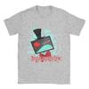 Men's Voz Hazbins Hotels Anime T Shirt  100% Cotton Tops Hipster Short Sleeve O Neck Tee Shirt New Arrival T-Shirts
