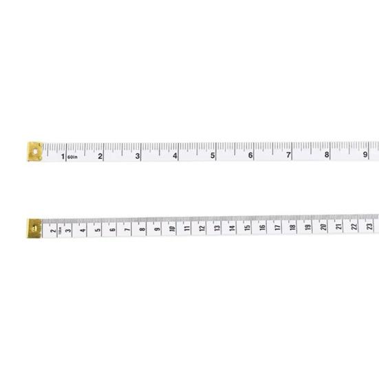 1/2Pcs 1.5M/60-inch Double-sided Tape Measure Mini Soft Measuring Tape Portable Tailor Sewing Cloth Weight Loss Body Measuring Tape Flexible