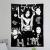 Rock HhIM Band Anime Cartoon Tapestry Art Science Fiction Room Home Decor Wall Hanging Home Decor