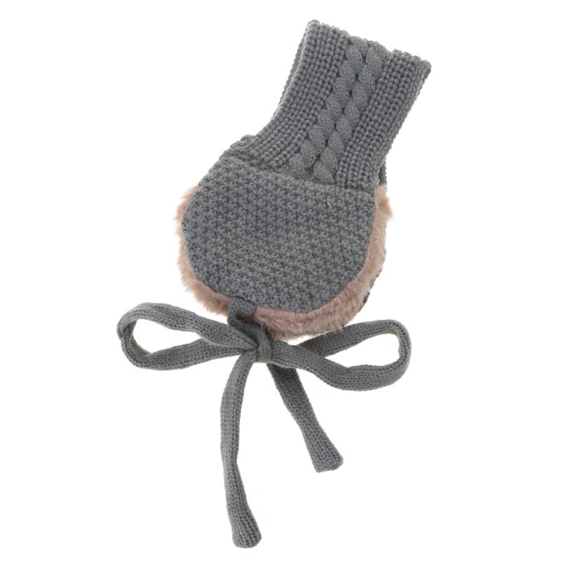 Winter Hat Kids Toddler Knitted Ear Warmer Scarf Earmuffs For Girl Boy Children