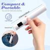Mini Nail Lamp, Compact Nail Curing Light,GlitterGelLEDNailDryer,USBManicureDryerforSalonandHomeUse,QuickCuring for DIY