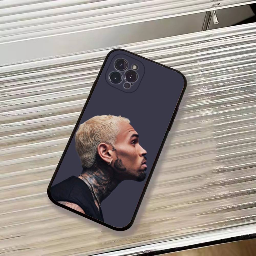 R&B Singer C-Chris Brown Phone Case Silicone Soft For IPhone 17 16 15 14 13 12 11 X XR Plus Pro Max Plus