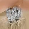 Cao Shi Luxurious Zircon Ear Cuffs: Elegant Earrings for Young Ladies