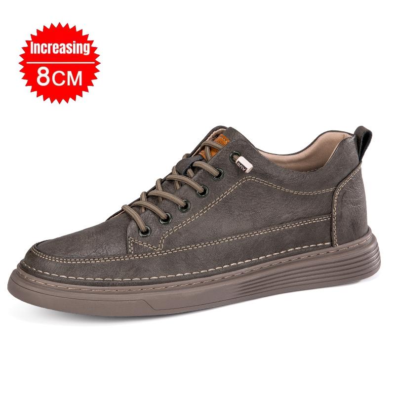 Scarpe Rialzanti Nascoste da 6cm 8cm per Uomo Scarpe con Rialzo da Inserire Scarpe Rialzanti Chunky per Donna Sneakers Aumenta Altezza Scarpe Casual Migliorative
