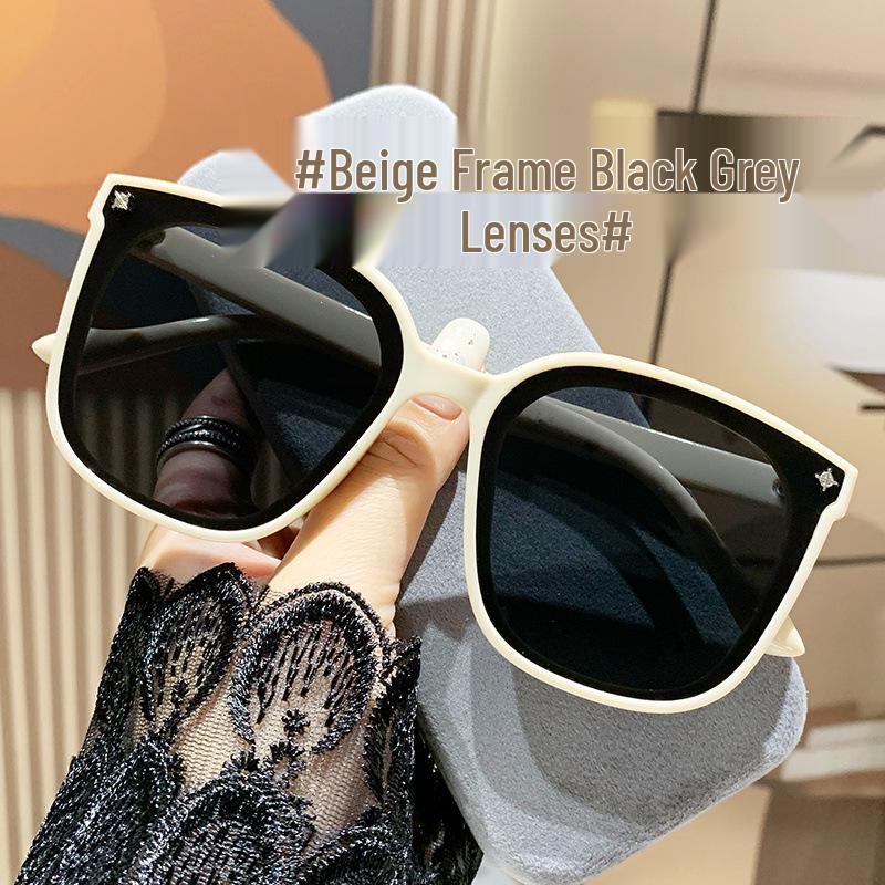 

Трендовые унисекс солнцезащитные очки с защитой от УФ-лучей для круглых лиц - Идеально для вождения летом Sunglasses