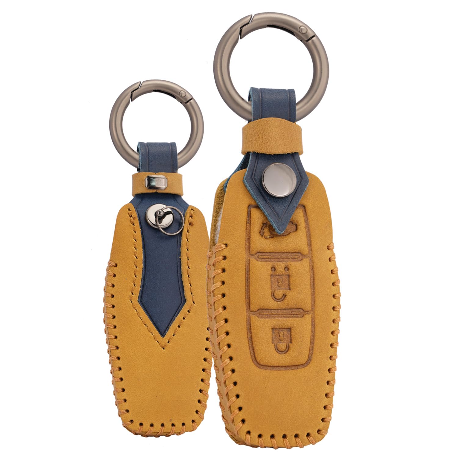 

[TECART] Эксклюзивный чехол для ключей Mitsubishi, Чехол для ключей, Брелок для ключей, Совместим с Outlander GN0W PHEV,