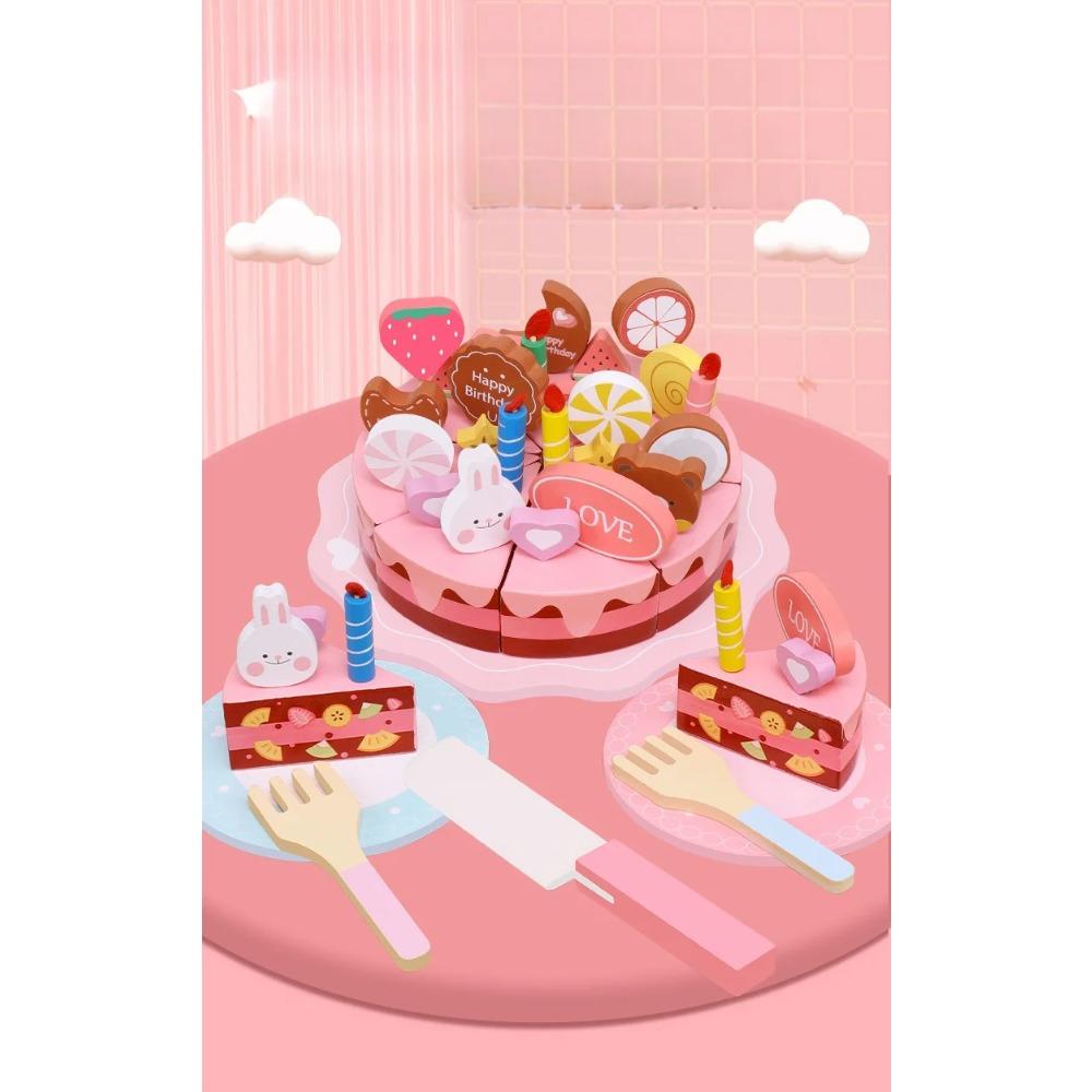 

Children s Handheld Candy Cake Cutting Joy Toy Playing Home Simulation Food Kitchen Afternoon Tea Set Girl