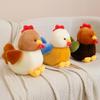 PP Cotton Filled Chicken Plush Toy Cute Rooster Hen Plush Toy Chicken Plush Doll  Home Decor