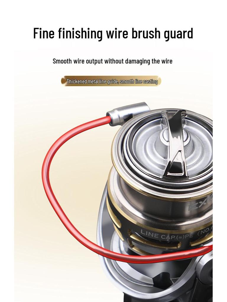 Ultra-light 132g Spin Reel with Slanted Shallow Spool for Versatile Long Casts and Micro Lure Fishing