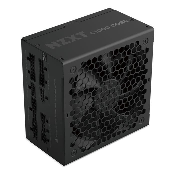 Alimentation PC - NZXT - PA-0G3BB-EU - C1000 Gold Core - 80Plus Gold - Fully-modular - ATX 3.1 Power Supply - EU Power Cord