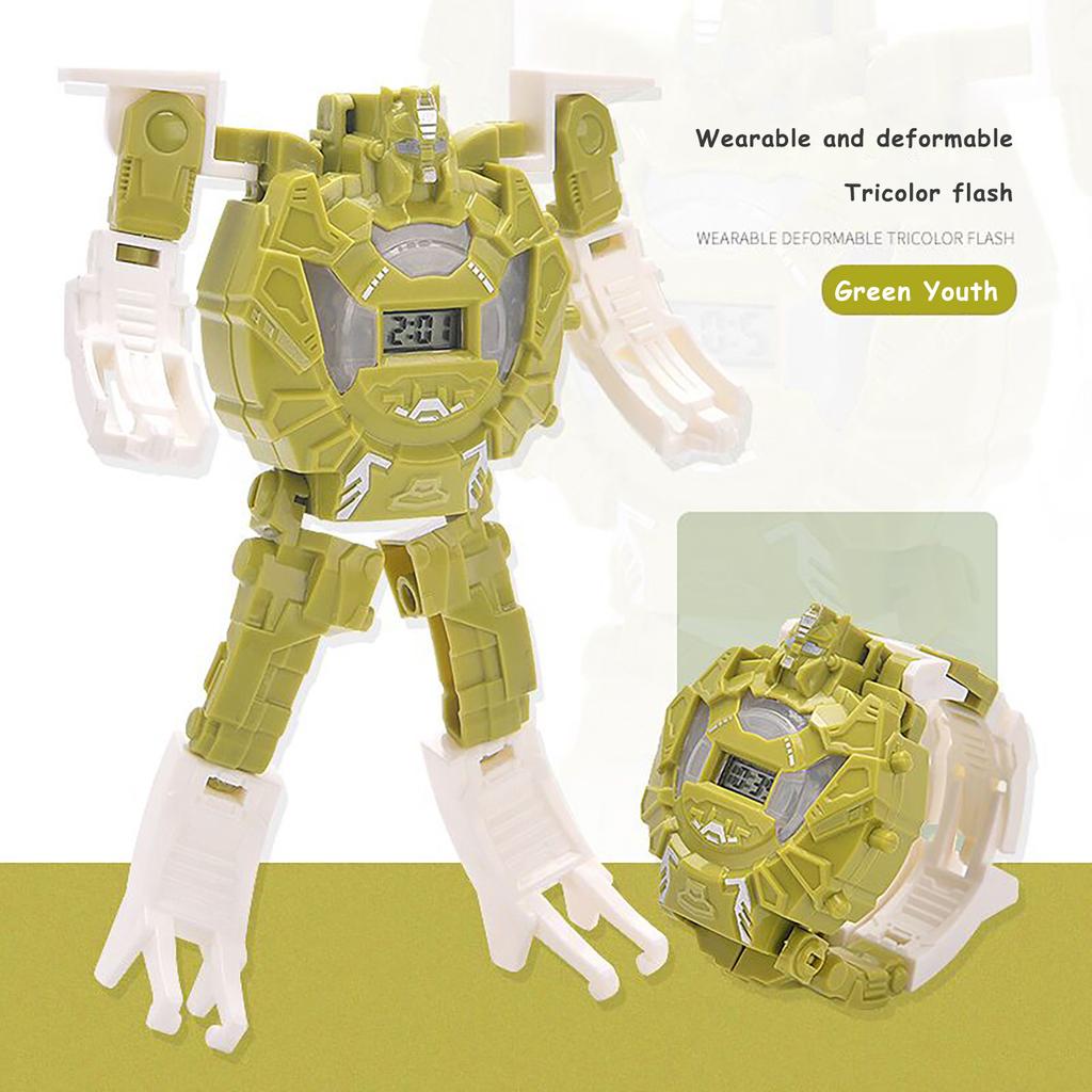  Puzzle Education Science Knowledge Novelty Deformation Toy Electronic Watch