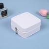 Compact Multifunctional Jewelry Storage Box with Compartments