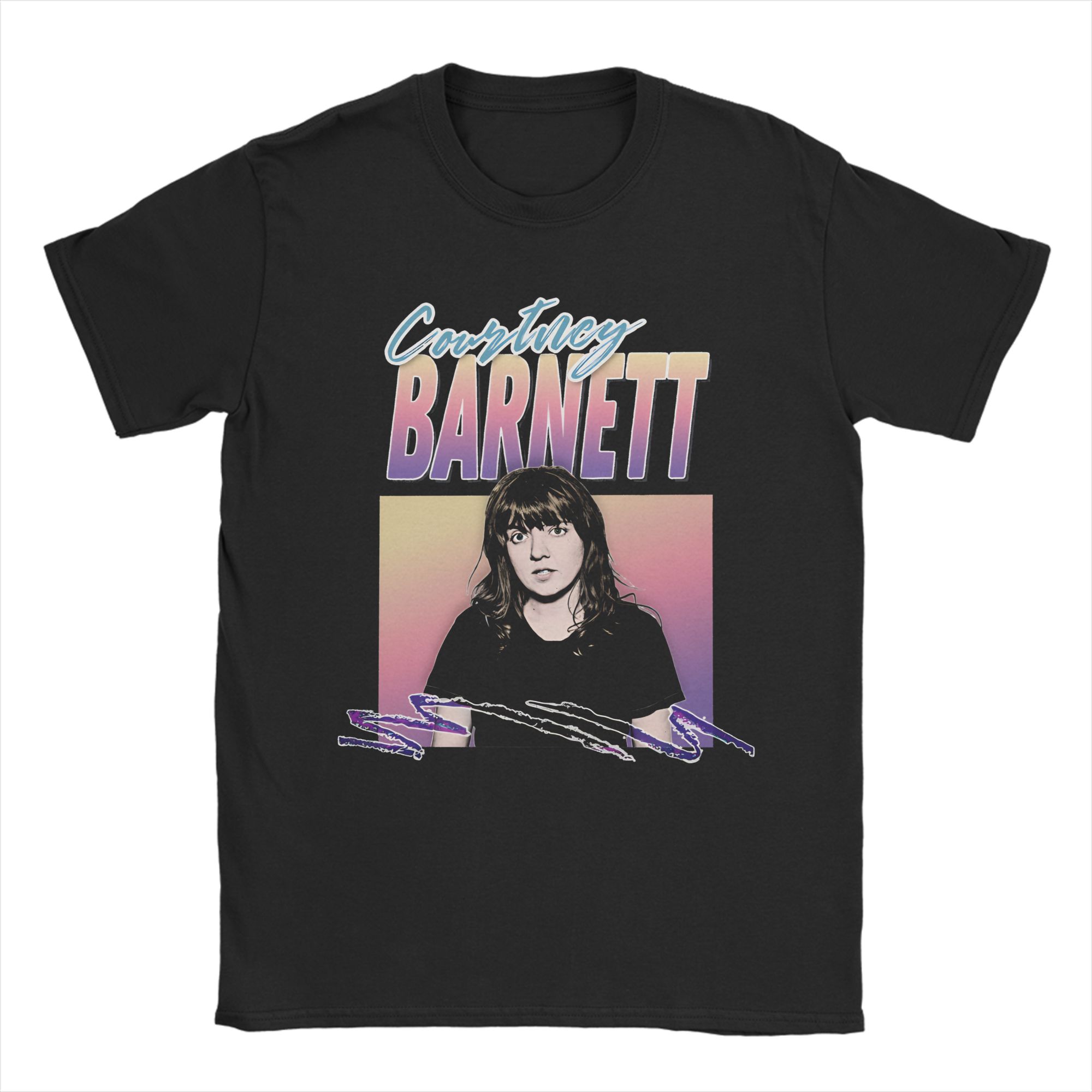 

Courtney Barnett Australian Singer T Shirt Summer Cotton T-Shirts For Men Harajuku Loose Tee Shirt Short-Sleeve Y2K Top Tees 5XL різнокольоровий