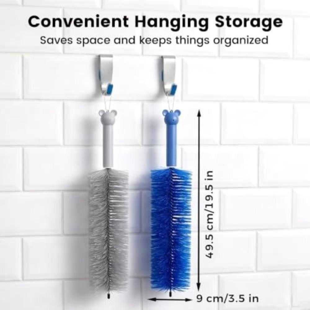 Microfiber Fan Cleaning Brush Bendable Head Microfiber Dusting Brush For Electric Fans