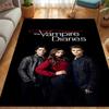 Blood Desire: Vampire Diaries carpet Suitable for all seasons floor mats Room Bathroom mat Art