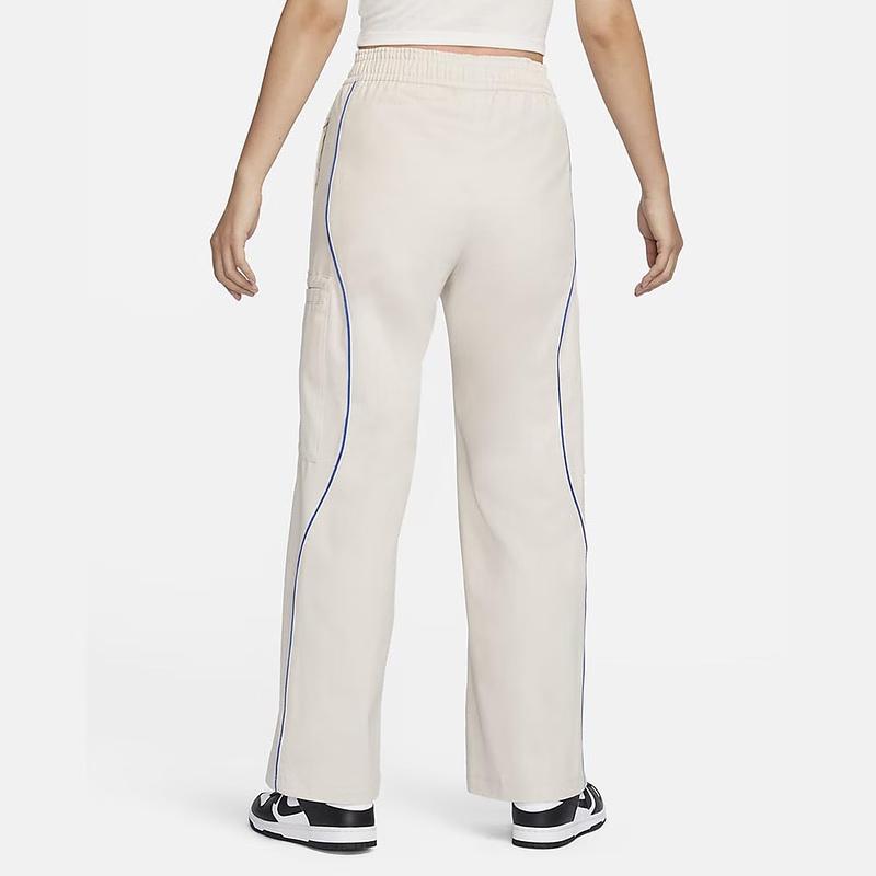 New Nike Sportswear SS24 Casual Pants Women's White FN1950-072