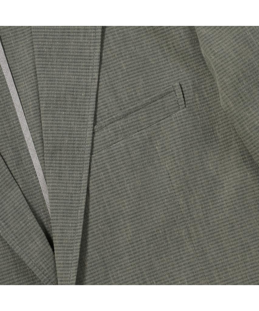 Brentwood Striped Linen Blend Jacket Brjcm25631Khx