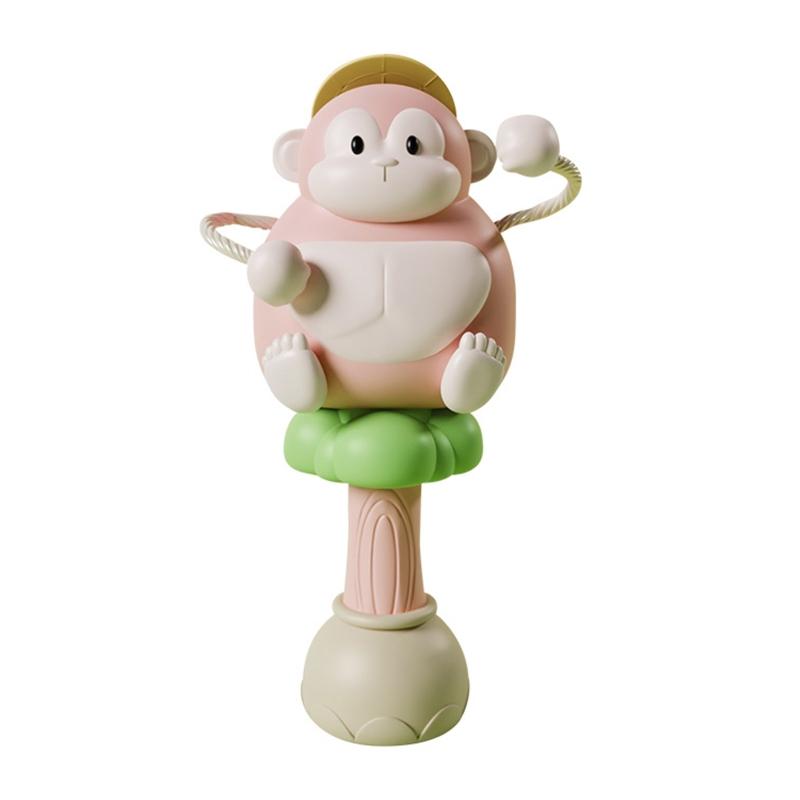 Baby Bed Handmade Plastic Music Rattle Haning Supplies Wind Crime Decoration with Cute Design Interactive Infant Toy