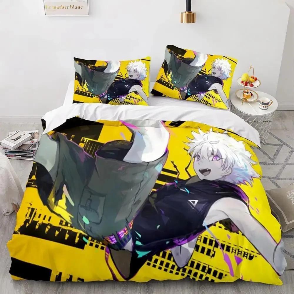 Comforter Fashion Anime Hunter×Hunter Bedding Set Single Twin Full Queen King Size Bed Set Adult Kid Bedroom Duvet Sets Home Textiles