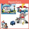 Set di Giocattoli Paw Patrol Per Bambini Con Macchinine della Polizia a Retrazione e Personaggi Per il Tempo di Gioco dei Bambini