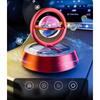 1PACK Creative Star Ring Solar Rotating Car Perfume Car Aromatherapy Suspension Ornament Car Decoration