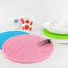 1pc Silicone Insulation Mat Honeycomb Pot Holder Non-slip Heat-resistant Place Coaster