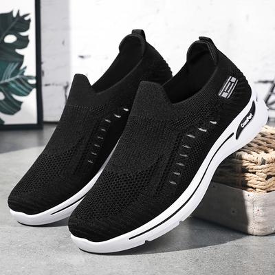 Men's Shoes Mesh Breathable Casual Soft-soled Single Shoes Autumn Men's Cloth Shoes Shoes