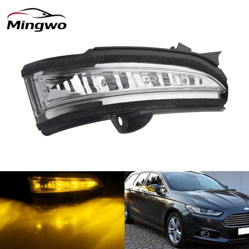 Right O/S Wing Door Mirror LED Indicator Signal Light For 14-19 Ford Mondeo MK5