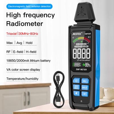 Electromagnetic Radiation Meter Magnetic Field Radiation Instrument Strength Interference Electromagnetic Radiation