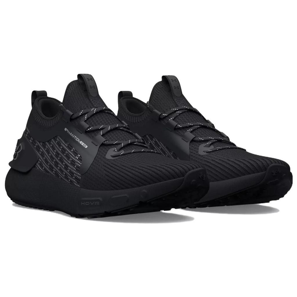 Under Armour HOVR Phantom 3 SE Reflect Black Metallic Silver Unisex Sneakers 3027154-001