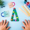 100Pcs/Set Popsicle Sticks Natural Wooden Pop Popsicle Sticks 11.4CM Length Wood Craft Ice Cream Sticks Popsicl Accesorios