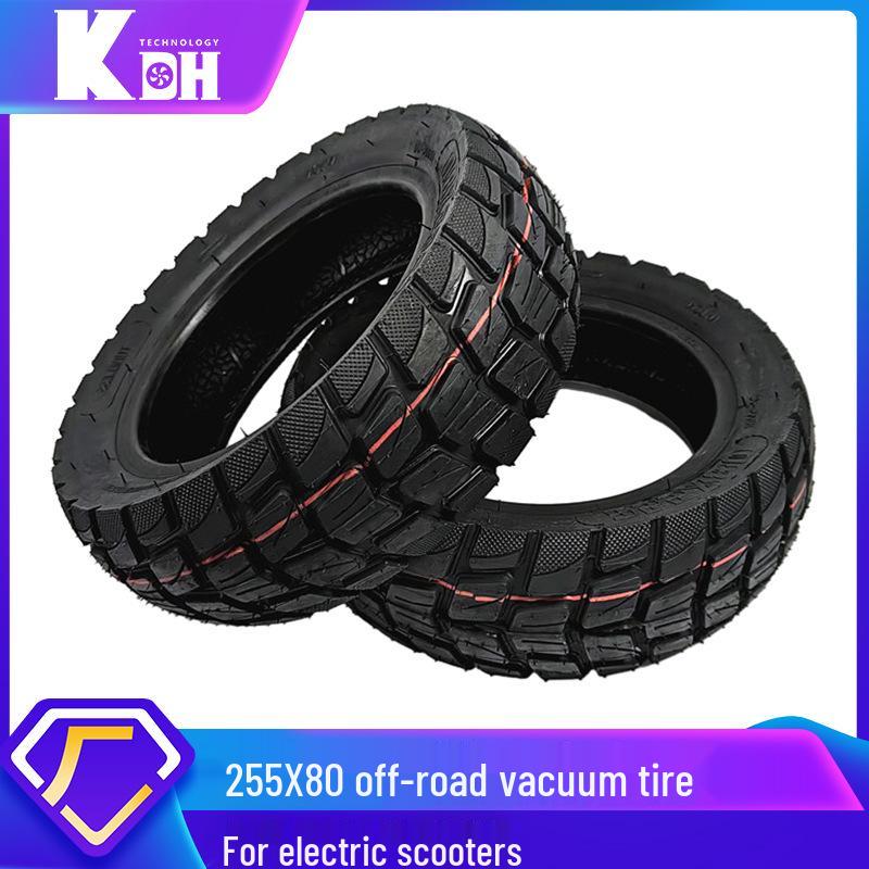 10" Electric Scooter Anti-Slip Tire, 255x80, 80/65-6, Thickened Inner & Outer Tire