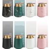Ceramic Lotion Soap Bottle Refillable Gel Hand Sanitizer Bottle  Bathroom Accessories Set