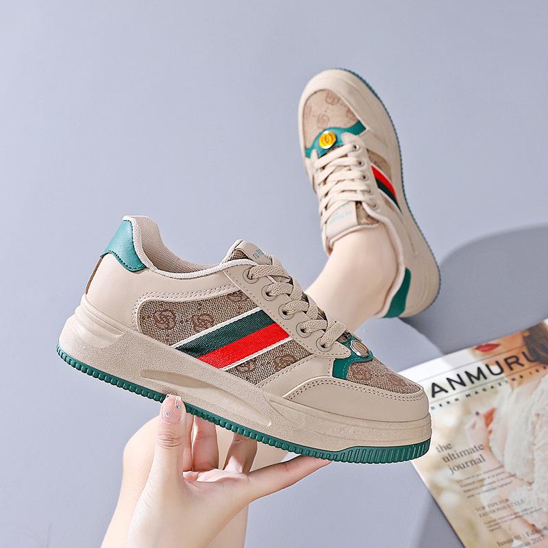 Summer new dad ins tide platform student breathable sports and leisure shoes P