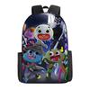 Zaino Scolastico per Bambini Gum Fun World Set 3 Pezzi Leggero Cartone Animato Carino Grande Capacità