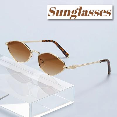 Fashionable Metal Full-Frame Uv-Protective Sunglasses New Classic Outdoor Street Style Versatile Uv400 Sunglasses