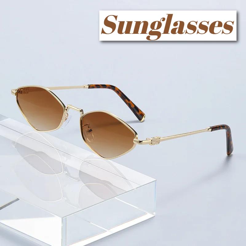 Fashionable Metal Full Frame UV400 Sunglasses Classic Outdoor Street Style Versatile UV Protective Eyewear