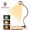 48 LEDs Clip On Desk Lamp 360°Flexible Gooseneck Reading Table Light Eye-Caring USB Clamp Books Night Light Study Read Light
