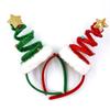 Creative Xmas Headbands Christmas Tree Hair Bands Cute Holiday Party Props