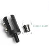 2pcs Cylindrical Designs Glass Hinges Accessory for Home and Commercial Use Smooth Operations and Sturdy Materials