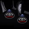 2 Piezas Luces de Bienvenida Inalámbricas HD con Logo en Puerta de Coche Proyector LED Decoración para Toyota TRD GR Yaris Rav4 E150 E120 Land Cruiser 200 Chr Corolla