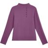 Women's Thickened Long Sleeve Turtleneck Top, Plus Velvet, 2025 New Arrival, Wear Alone, Autumn/Winter Wardrobe Essential