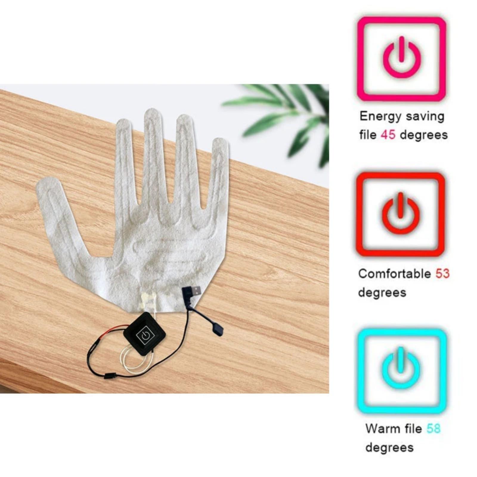 

Electric Heating Glove Inserts for Quick Warmth in Cold Weather with Detachable Designs and Low Power Consumption