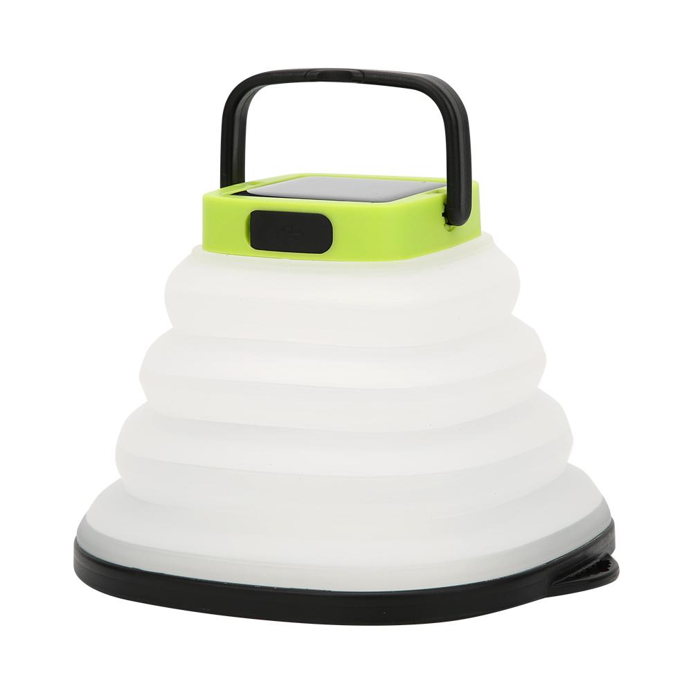 

Indoor Night LED Lamp Outdoor Camping Flexible IP65 Solar Power 3 Level Dimming LightBlack Frame