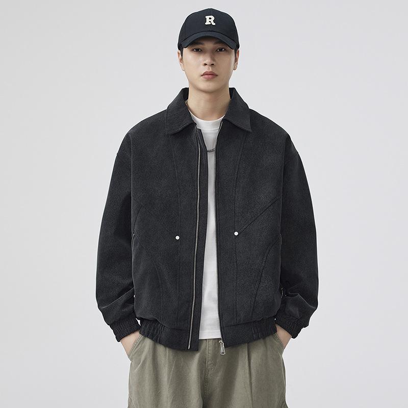 Jacket Men's Color Blocking 2025 Autumn and Winter New Men's Youth Windproof Fashion Casual Top Jacket Trend